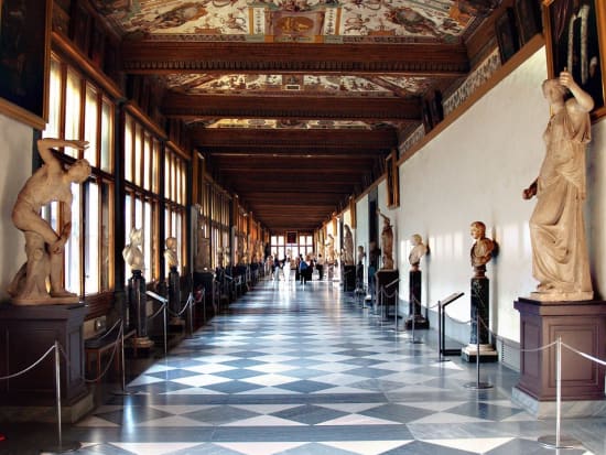 Vasari Corridor of Uffizi Gallery