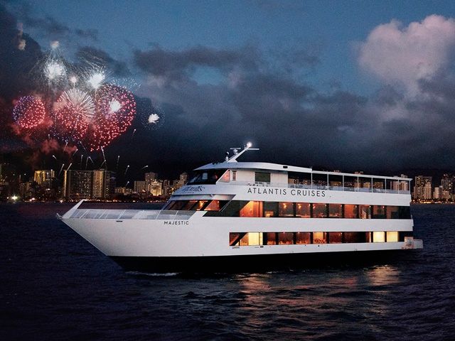 Independence Day Majestic Waikiki Fireworks Dinner Cruise (from Aloha Tower) tours, activities