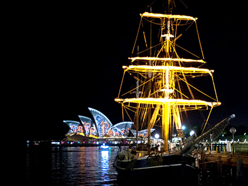 tall ship dinner cruises sydney harbour