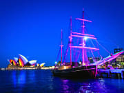 Vivid Sydney Tall Ship Dinner Cruise