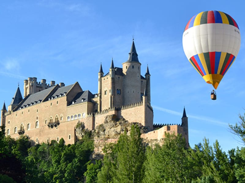 Hot Air Balloon Ride Over Segovia, Spain