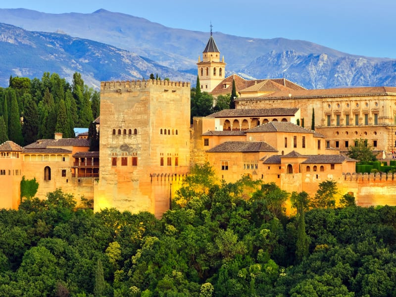 Alhambra de Granada, Granada, Spain