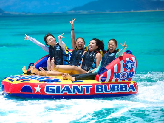 幻の島&マリンスポーツ遊び放題ツアー＜1日／市街地ホテル送迎可／石垣島発＞by フージーマリンサービス