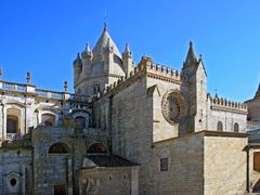 The Romanesque-Gothic Se (Cathedral) of Evora, Portugal