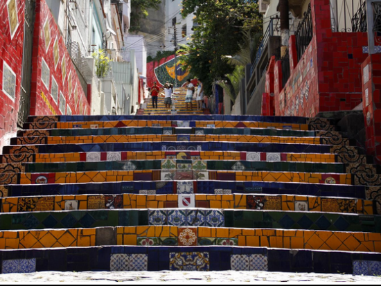 リオ観光の決定版！コルコバードの丘＆ポン・ヂ・アスーカル＆セラロンの階段☆リオ市内半日観光ツアー＜混載／英語ガイド／リオ・デ・ジャネイロ発＞