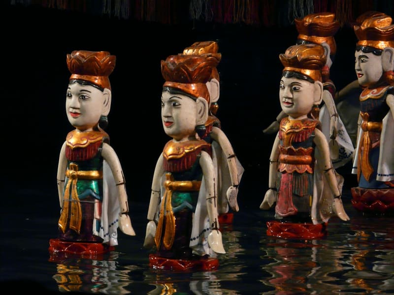Vietnamese Water Puppet Show Ho Chi Minh