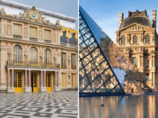 【2大観光地】ベルサイユ宮殿＋ルーブル美術館 日本語公認ガイド 1日ツアー　ランチ付きプランあり ＜オペラエリア発＞ by Mybus