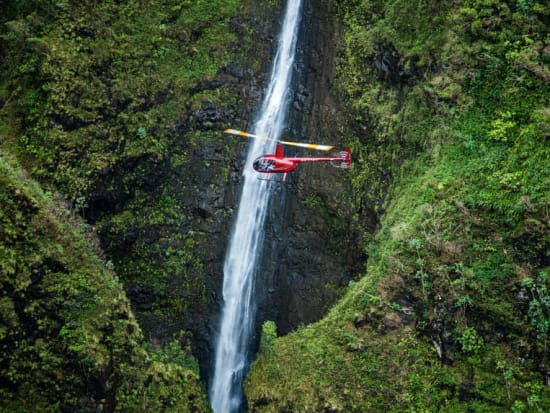 Hawaii_Oahu_Novictor Aviation_Sacred Falls