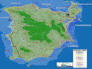 Koh Samui Pick-up Map and Schedule