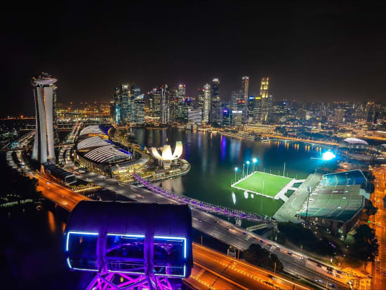Singapore Evening View