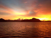 SUNSET IN PHANG NGA BAY 2