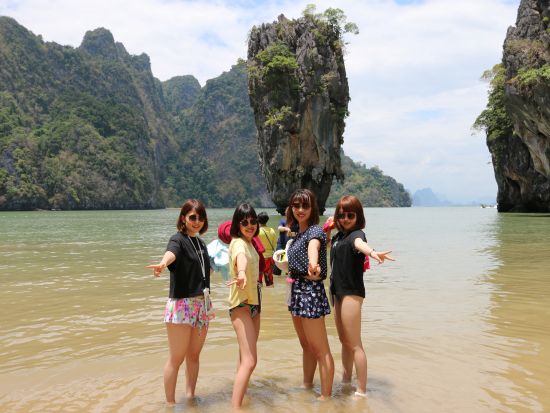 【アイランドホッピング】スピードボートでパンガー湾4島めぐり カヌー＋洞窟探検＋水上集落＋ビーチでバカンス＜ホテル送迎／貸切プラン有＞ ※前日夜まで予約可