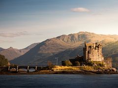 Eilean Donan Castle ruins, scotland