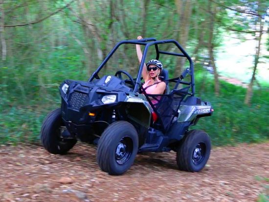 四輪バギー体験　バギーまたはATV　爽快感抜群のオフロードバギーアドベンチャー＜指定ホテル送迎可＞by マリアナストレッキング