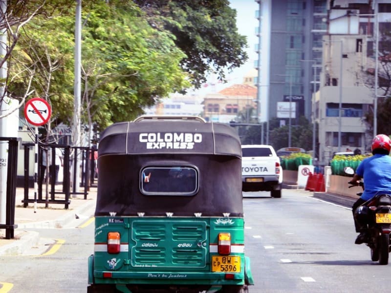 Colombo by Tuk Tuk