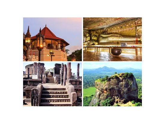 【2泊3日 or 3泊4日】4つの世界遺産周遊ツアー　シーギリヤ＆ダンブッラ＆ポロンナルワ＆キャンディ ＜貸切／日本語ガイド＞
