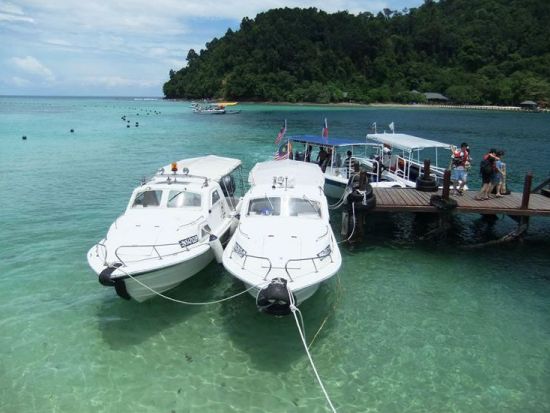 サピ島＆マムティック島　国立公園の海で2島巡りシュノーケリングツアー＜1日／日本語／コタキナバル発／ランチ付＞