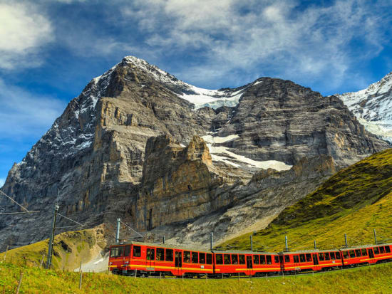 Switzerland, Swiss Alps, Train, Cogwheel
