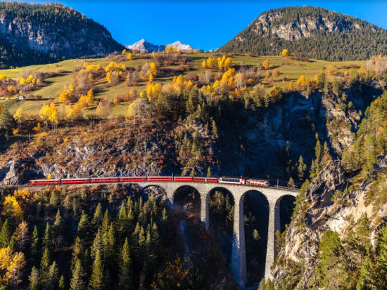 Bernina Express, St. Moritz, Tirano and Swiss Alps Day Trip from Milan ...