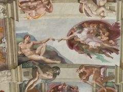 IRome, Vatican, Sistine Chapel, Creation of Adam