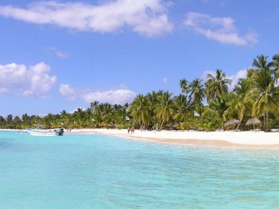 アクアマリンの海が広がる！サオナ島1日ツアー＜昼食付／英語ガイド／プンタカナ発＞