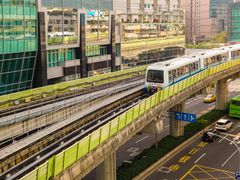 Taipei Metro Ride Taiwan