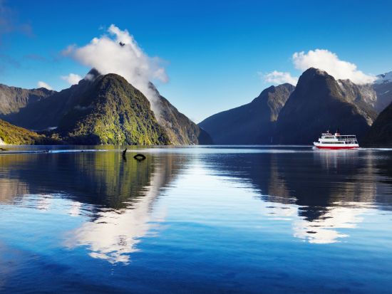 世界遺産フィヨルドランド国立公園 ミルフォード・サウンド クルーズツアー＜1日／英語ガイド／クイーンズタウン発着＞