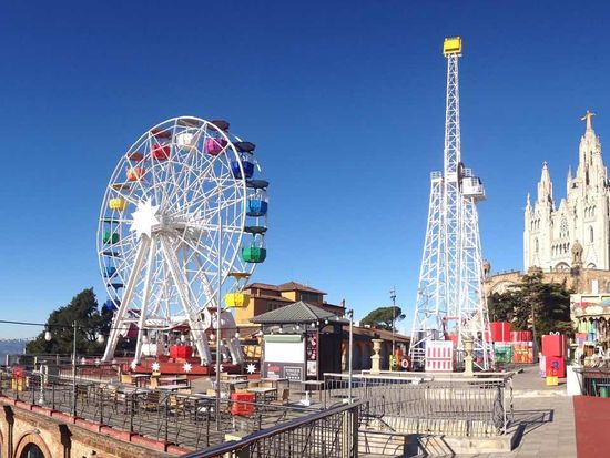 Barcelona, Tibidabo Amusement Park