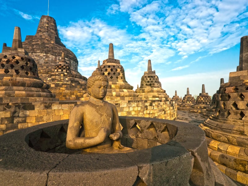 Indonesia Yogyakarta Borobudur Temple