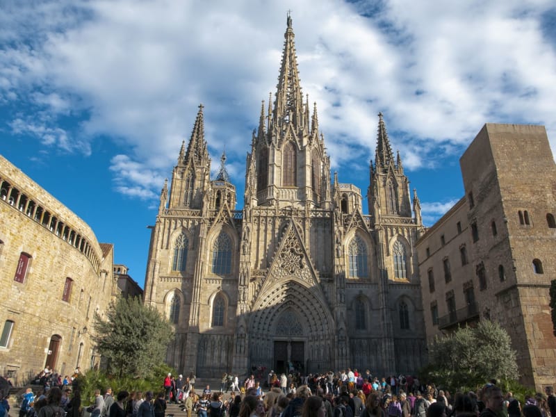 Spain, Barcelona, Barcelona Cathedral