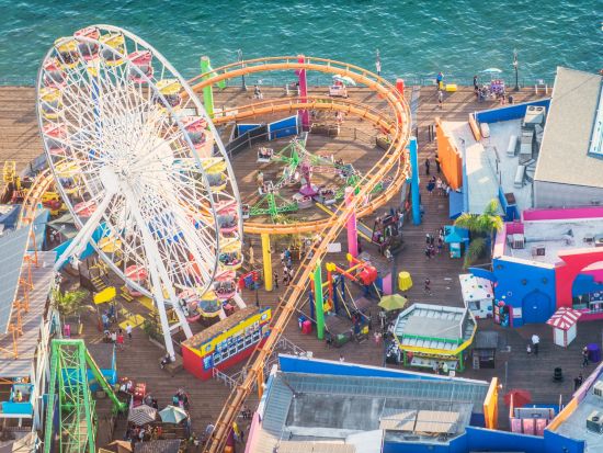 空港発 ロサンゼルス観光ツアー　着いたらすぐに楽しめる！ハリウッド＆サンタモニカなど定番人気スポットへご案内 ＜日本語ドライバーガイド＞