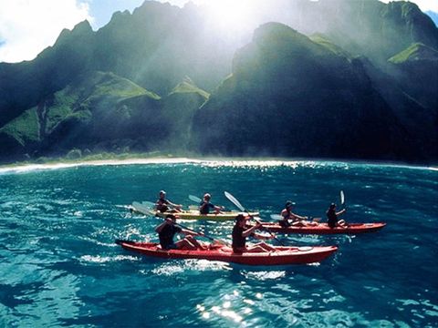 kayaking water sports kauai