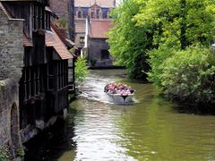 bruges, belgium, canal cruise