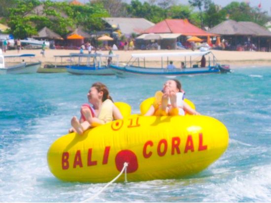 マリンスポーツ・単品メニュー　ウェイクボード、バナナボート、シュノーケリングなど