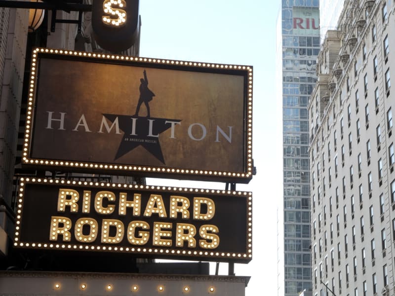 Hamilton Broadway - Rodger Theather 