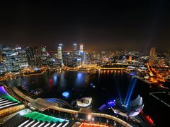 View from Marina Bay Sands SkyPark