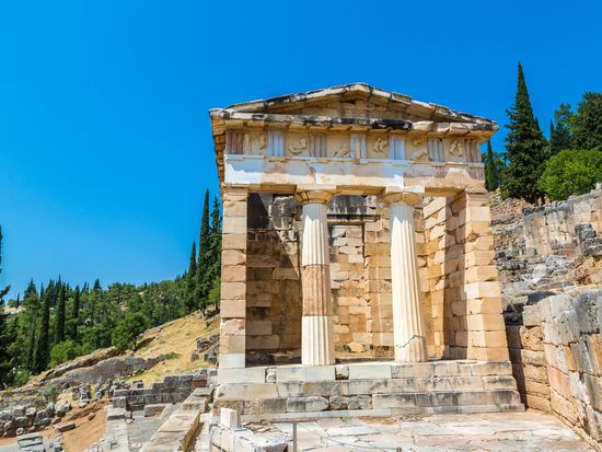 Greece, Athens, Delphi