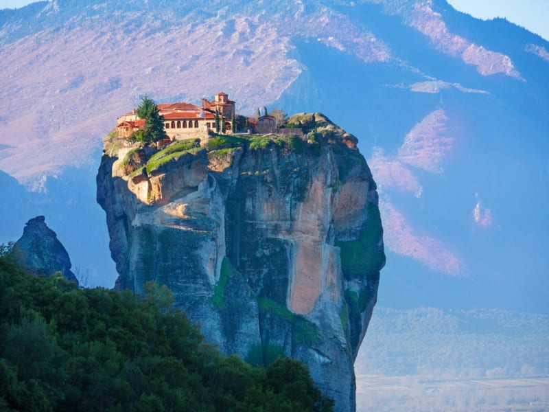 Greece, Athens, Meteora, Monastery