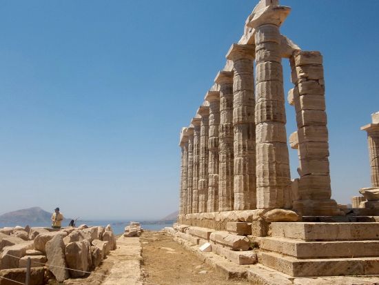 海岸ドライブとポセイドン神殿、スニオン岬半日観光ツアー＜午後／英語ガイド／アテネ発＞