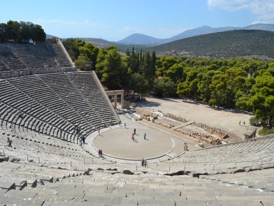 Greece, Tripoli, Theatre in Epidauros