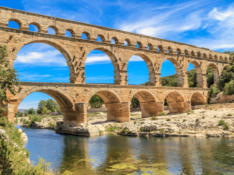 Pont du gard in Provence
