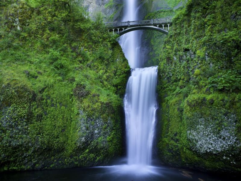 USA_Portland_Multnomah Falls