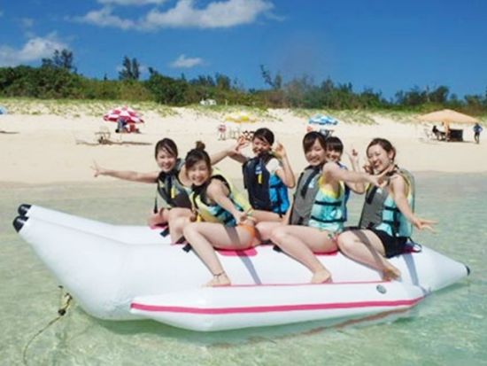 ウミガメシュノーケリング＋マリンスポーツ 癒しのウミガメと楽しいマリンスポーツがお得に楽しめるセットプラン＜写真付き／宮古島＞