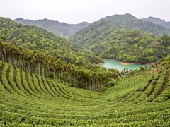 Thousand Island Lake in Taiwan