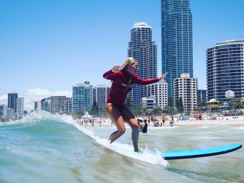 Surfing lessons Australia