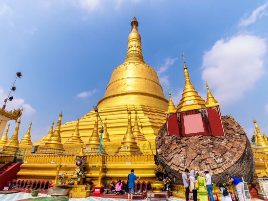 王都バゴー観光ツアー ミャンマー3大パゴダ巡り＋モン族集落訪問＜ヤンゴン発着／日本語ガイド／ミャンマー料理or中華料理昼食＞