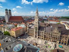 Marienplatz, Town hall, Munich