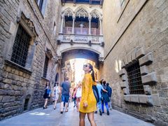 Gothic quarter, barcelona, spain