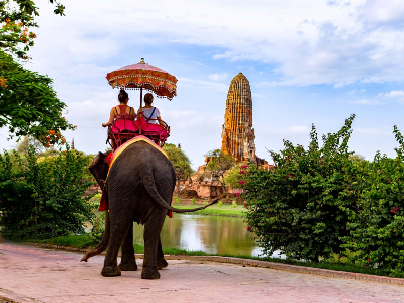Ayutthaya_Elephant_Ride_shutterstock_568222495