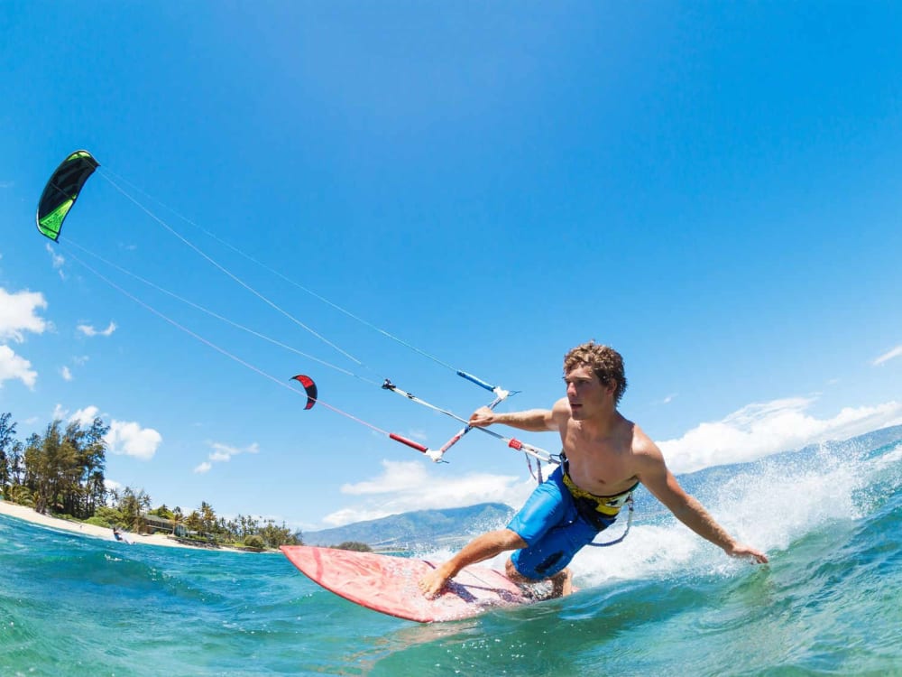 Maui Kiteboarding Intro Lesson at Kanaha Beach Park Kahului tours ...